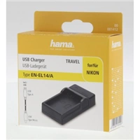 Hama USB foto nabíjačka pre Nikon EN-EL14a