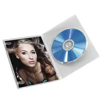 Hama Slim, obal na 1 DVD, s fóliou, priehľadný, balenie 10 ks (cena za balenie)