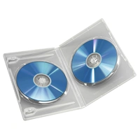 Hama Standard Double, obal na 2 DVD, s fóliou, priehľadný, balenie 5 ks (cena za balenie)