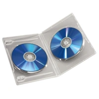 Hama Standard Double, obal na 2 DVD, s fóliou, priehľadný, balenie 5 ks (cena za balenie)