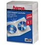 Hama Standard Double, obal na 2 DVD, s fóliou, priehľadný, balenie 5 ks (cena za balenie)