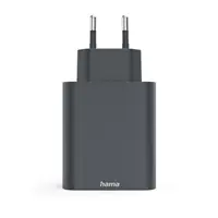 Hama rýchla USB nabíjačka USB-C + USB-A, PD/QC, 45 W, Ecosential