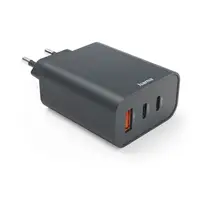 Hama rýchla USB nabíjačka 2x USB-C + USB-A, PD/QC, 65 W, Ecosential