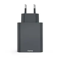 Hama rýchla USB nabíjačka 2x USB-C + USB-A, PD/QC, 65 W, Ecosential