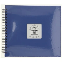 Hama album klasický špirálový FINE ART 28x24 cm, 50 strán, modrý