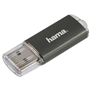 Hama USB FlashPen Laeta, USB 2.0, 16 GB, 10 MB/s, šedý