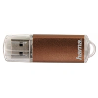 Hama Laeta FlashPen, USB 2.0, 32 GB, 66x, hnedý