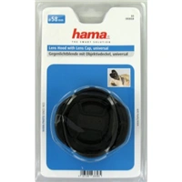 Hama lens Hood with Lens Cap, universal, 58 mm