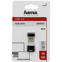 Hama smartly HighSpeed FlashPen, USB 2.0, 16 GB, čierny, 100x, pre netebook