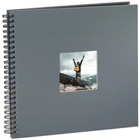 Hama album klasický špirálový FINE ART 36x32 cm, 50 strán, šedý