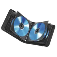 Hama Ready for Business, puzdro na 24 CD/DVD/Blu-ray + 6 SD/MMC/xD/MemoryStick, čierne