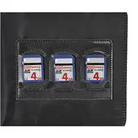 Hama Ready for Business, puzdro na 24 CD/DVD/Blu-ray + 6 SD/MMC/xD/MemoryStick, čierne