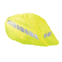 Hama reflexný návlek na cyklistickú/ portovú prilbu, neónovo ltý