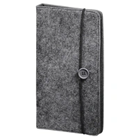 Hama Felt, puzdro na 48 CD/DVD/Blu-ray diskov, filcové, šedé