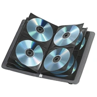 Hama Felt, puzdro na 48 CD/DVD/Blu-ray diskov, filcové, šedé