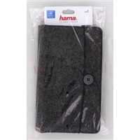 Hama Felt, puzdro na 48 CD/DVD/Blu-ray diskov, filcové, šedé