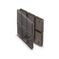 Hama puzdro na 12 SD pamäťových kariet, čierne/priehľadné