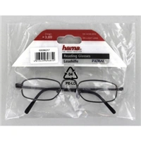 Hama Filtral okuliare na čítanie, kovové, gun, +3,0 dpt