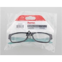 Hama Filtral okuliare na čítanie, plastové, čierne/tyrkysové, +3,0 dpt