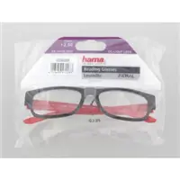 Hama Filtral okuliare na tanie, plastov, ierne/erven, +2,5 dpt