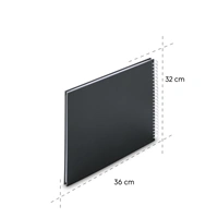 Hama album klasický špirálový FINE ART 36x32 cm, 50 strán, nová čierna, biele listy