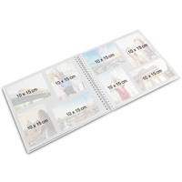 Hama album klasický špirálový FINE ART 36x32 cm, 50 strán, kamenná šedá, biele listy