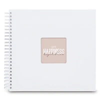 Hama album klasický špirálový FINE ART 36x32 cm, 50 strán, biela, biele listy