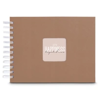 Hama album klasický špirálový FINE ART 24x17 cm, 50 strán, mousse, biele listy