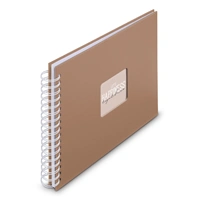 Hama album klasický špirálový FINE ART 28x24 cm, 50 strán, mousse, biele listy