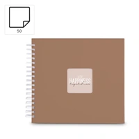 Hama album klasický špirálový FINE ART 28x24 cm, 50 strán, mousse, biele listy