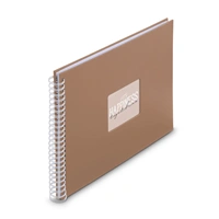 Hama album klasický špirálový FINE ART 36x32 cm, 50 strán, mousse, biele listy