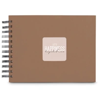 Hama album klasický špirálový FINE ART 24x17 cm, 50 strán, mousse, čierne listy