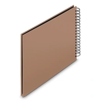 Hama album klasický špirálový FINE ART 28x24 cm, 50 strán, mousse, čierne listy