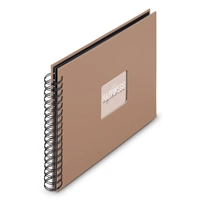 Hama album klasický špirálový FINE ART 28x24 cm, 50 strán, mousse, čierne listy