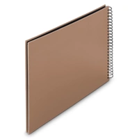 Hama album klasický špirálový FINE ART 36x32 cm, 50 strán, mousse, čierne listy