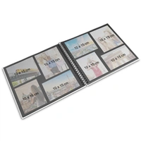 Hama album klasický špirálový FINE ART 36x32 cm, 50 strán, mousse, čierne listy