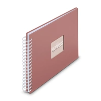 Hama album klasický špirálový FINE ART 28x24 cm, 50 strán, terra, biele listy