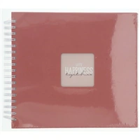 Hama album klasický špirálový FINE ART 28x24 cm, 50 strán, terra, biele listy