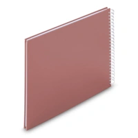 Hama album klasický špirálový FINE ART 36x32 cm, 50 strán, terra, biele listy