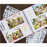 Hama album klasický špirálový FINE ART 36x32 cm, 50 strán, terra, biele listy