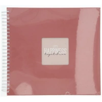 Hama album klasický špirálový FINE ART 36x32 cm, 50 strán, terra, biele listy