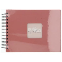 Hama album klasický špirálový FINE ART 24x17 cm, 50 strán, terra, čierne listy