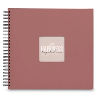 Hama album klasický špirálový FINE ART 36x32 cm, 50 strán, terra, čierne listy