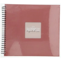 Hama album klasický špirálový FINE ART 36x32 cm, 50 strán, terra, čierne listy