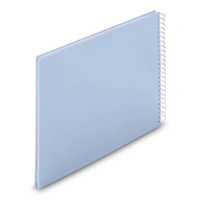 Hama album klasický špirálový FINE ART 36x32 cm, 50 strán, lagoon, biele listy