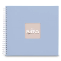 Hama album klasický špirálový FINE ART 36x32 cm, 50 strán, lagoon, biele listy