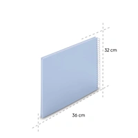 Hama album klasický špirálový FINE ART 36x32 cm, 50 strán, lagoon, biele listy