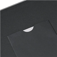 Hama album klasický špirálový FINE ART 28x24 cm, 50 strán, lagoon, čierne listy