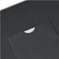 Hama album klasický špirálový FINE ART 36x32 cm, 50 strán, lagoon, čierne listy