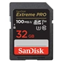 SanDisk Extreme PRO 32 GB SDHC Memory Card 100 MB/s & 90 MB/s, UHS-I, Class 10, U3, V30